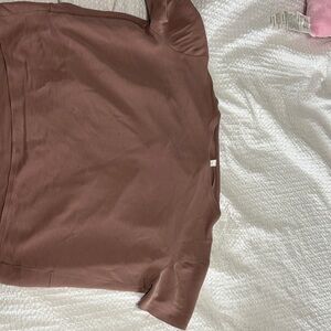 lululemon athletica Short Sleeve Tee in Brown
